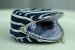 Purse in navy blue with white stripes with nautical knot (0319-5) miniaturka 4