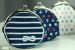 Purse in navy blue with white stripes with nautical knot (0319-5) miniaturka 3