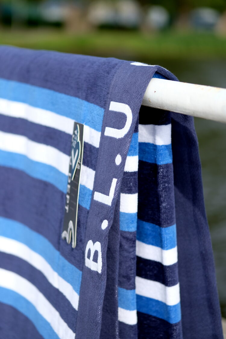 Ręcznik plażowy w stylu marynistycznym 180x90 cm (0508-1) zdjęcie 2