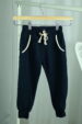 Girls' navy blue sweatpants (1544) miniaturka 1