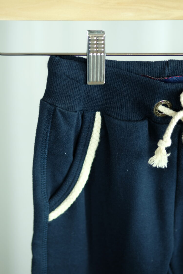 Girls' navy blue sweatpants (1544) zdjęcie 5