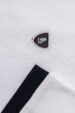White BLU polo shirt with navy blue collar (0779-2) miniaturka 3