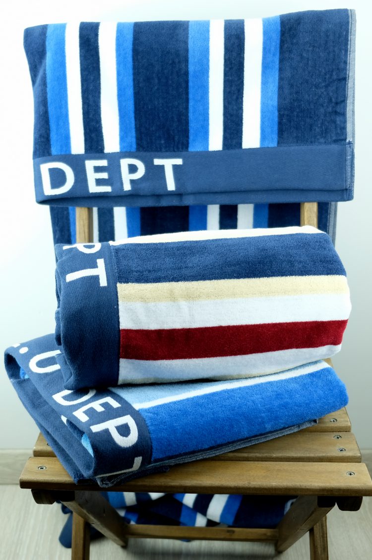 Beach towel in nautical style 180x90 cm (0507-3) zdjęcie 3