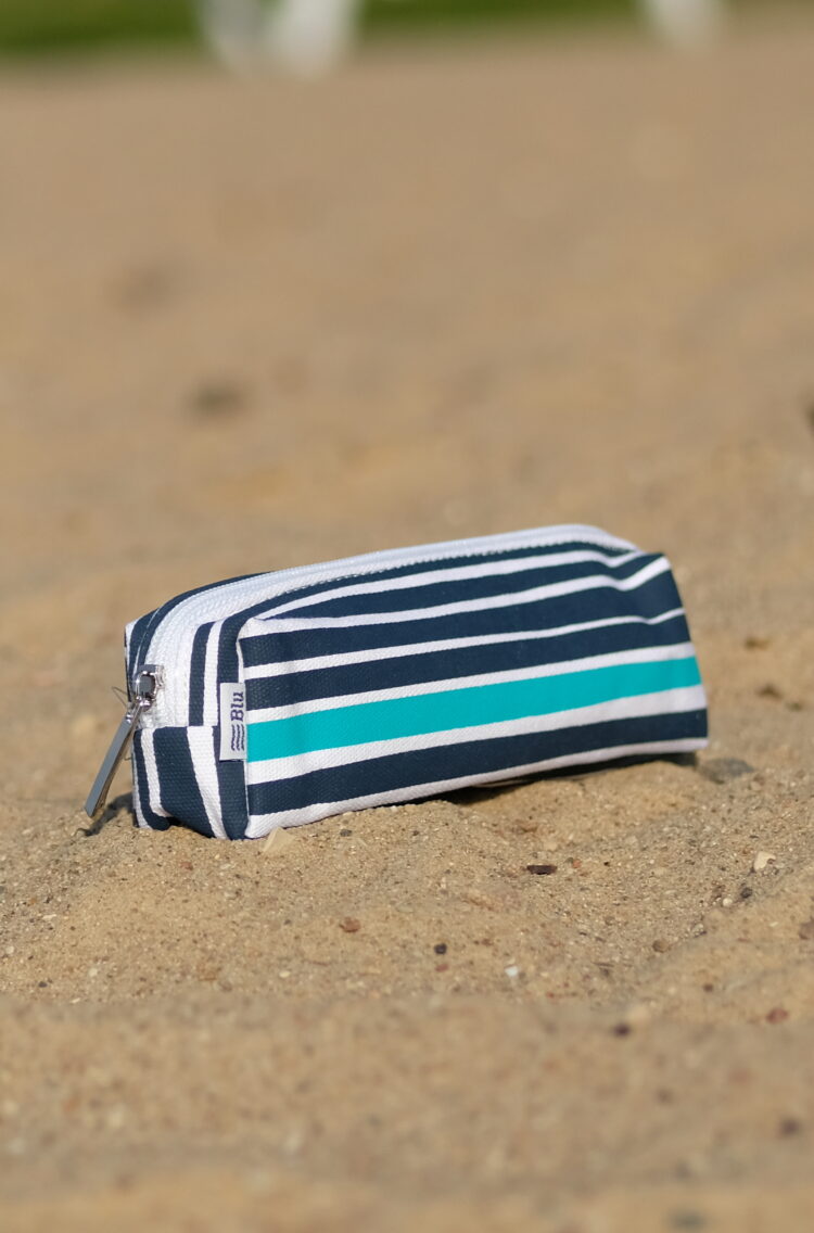 Blue and white striped case (0320-12) zdjęcie 2