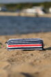 Case with white and navy blue stripes (0320-13) miniaturka 1