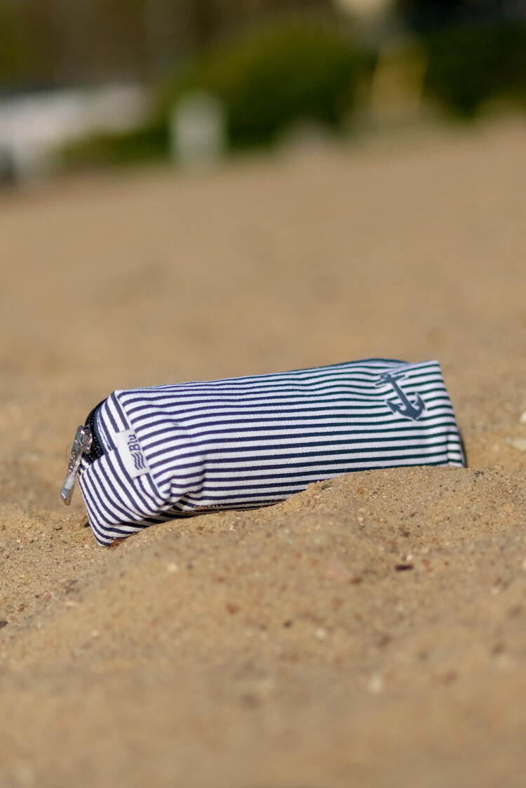 Blue and white striped case (0320-3) zdjęcie 2
