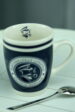 Porcelain mug with captain's graphic (0730-5) miniaturka 6