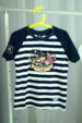 Children's t-shirt with short navy blue sleeves (0197-3) miniaturka 6