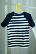 Children's t-shirt with short navy blue sleeves (0197-3) miniaturka 7