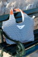 Ladies' fabric shoulder and hand bag (0313) miniaturka 1