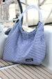 Ladies' fabric shoulder and hand bag (0324) miniaturka 1