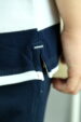 White and navy striped polo shirt (0187-5) miniaturka 5