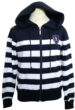 Children's sweatshirt with white and navy stripes (0670-1) miniaturka 4