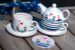 Porcelain teapot and cup set (0726-1) miniaturka 4