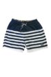 Striped swimming shorts (0898-7) miniaturka 1