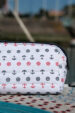 Cosmetic bag in navy blue and red anchors and steering wheels (0334-5) miniaturka 3