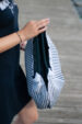Ladies' fabric shoulder and hand bag (0326) miniaturka 5