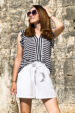 Miranda striped blouse (1210) miniaturka 1