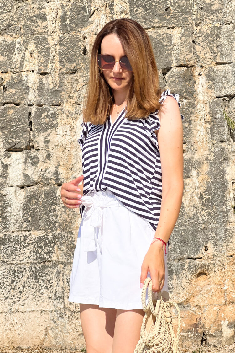 Miranda striped blouse (1210) zdjęcie 4