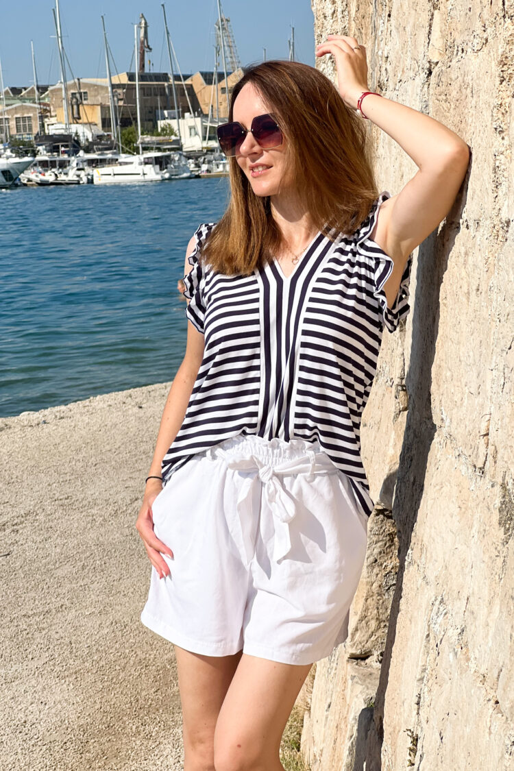 Miranda striped blouse (1210) zdjęcie 6