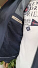 Navy blue men's jacket (0790) miniaturka 3
