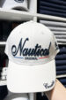 White Nautical 3D baseball cap (0475-2) miniaturka 2