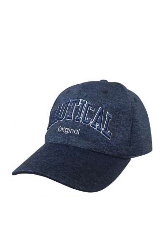 Granatowa czapka z daszkiem Nautical ORIGINAL (0477) zdjęcie 1