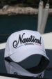 Biała czapka z daszkiem Nautical 3D (0475-2) miniaturka 1