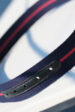 Navy blue belt with red stripe (0530-4) miniaturka 2