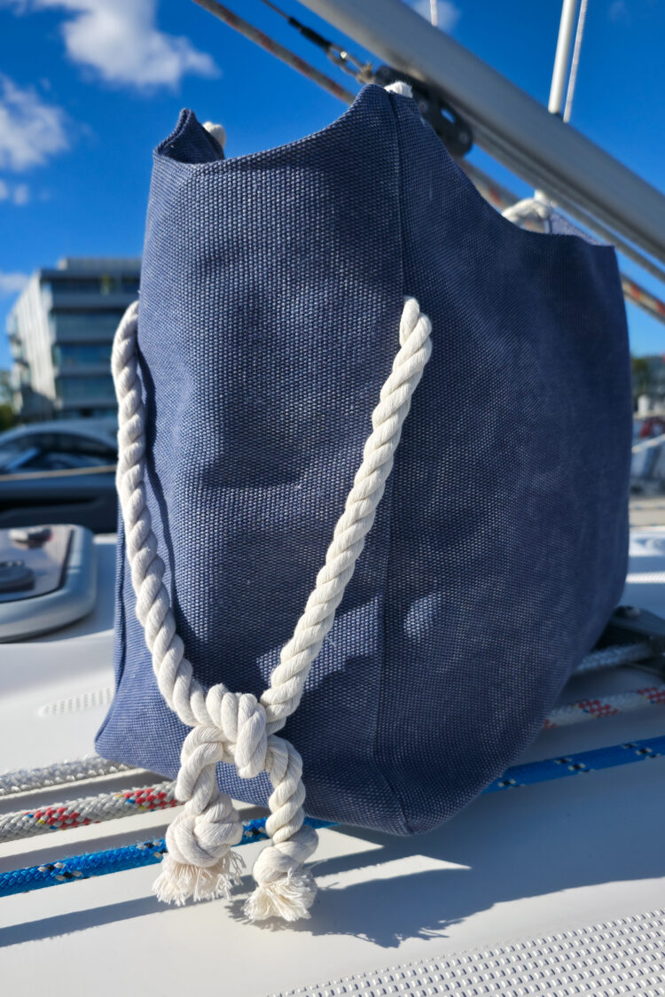 Sailing blue jeans bag (0354-2) zdjęcie 3
