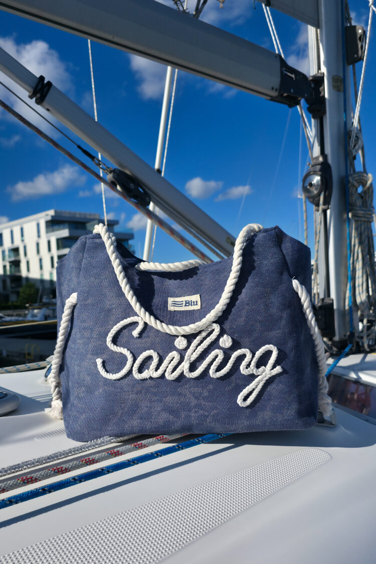 Sailing blue jeans bag (0354-2) zdjęcie 1