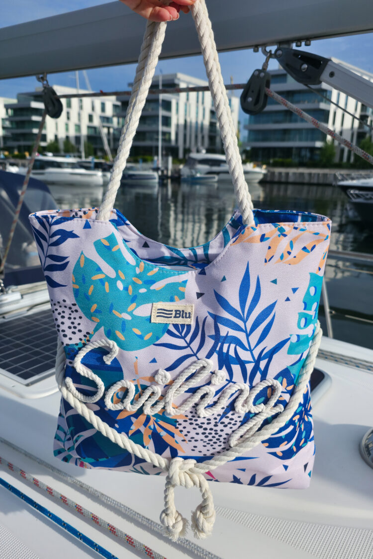 Sailing bag colorful leaves (0345-3) zdjęcie 2