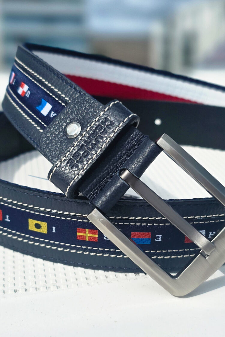 Double-sided flag code belt (0532-1) - maximum length 108 cm zdjęcie 1