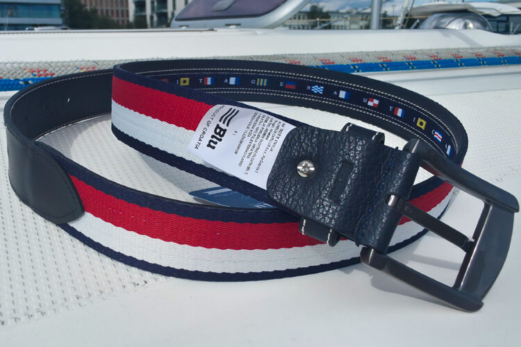 Double-sided flag code belt (0532-1) - maximum length 108 cm zdjęcie 5