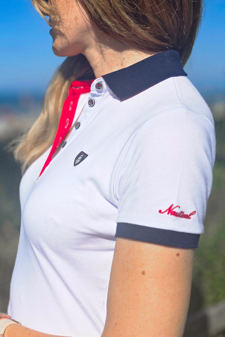 Women's BLU polo shirt (1383-1) zdjęcie 2