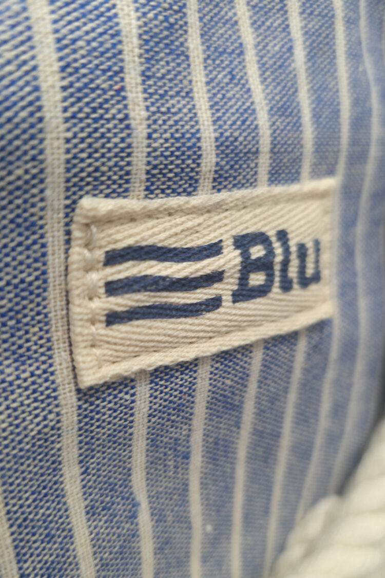 Materiałowa torba damska SAILING – jasnoniebieska BLU (0354-1) zdjęcie 8