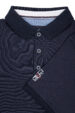 BLU Lifestyle men's polo shirt – navy blue with nautical details (1641-1) miniaturka 3