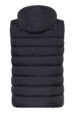 BLU men's sailing vest – navy blue with hood, waterproof and lightweight (1699-3) miniaturka 2