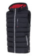 BLU men's sailing vest – navy blue with hood, waterproof and lightweight (1699-3) miniaturka 1