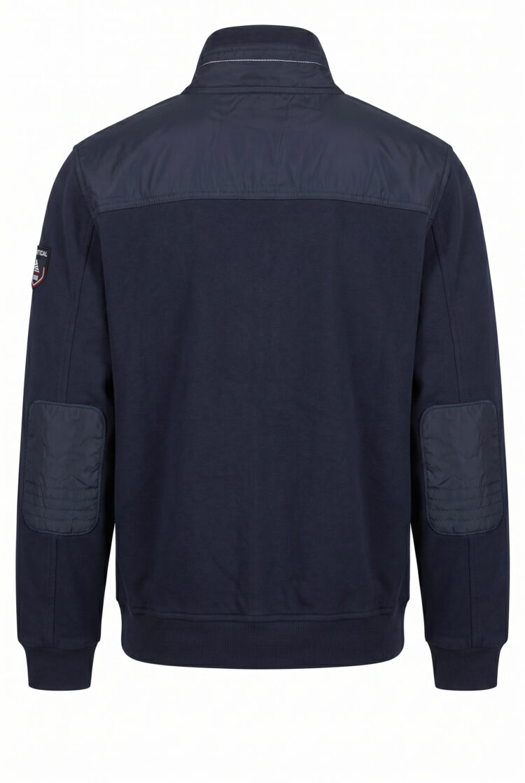 Męska bluza żeglarska granatowa BLU DEPT - rozpinana | BLU Lifestyle (0793-1) zdjęcie 4
